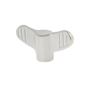 Bouton mécanique à vis en acier, type molette, pour équipement industriel - Product Image 5