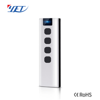 Télécommande RF universelle 433 MHz sans fil 10 touches EV1527 avec code d'apprentissage pour volets roulants