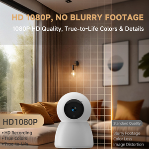 Telecamera IP WiFi Wireless Little Snowman, Monitor per Bambini da Interno con Microfono Integrato, Visione Notturna e Sensore CMOS - Product Image 6