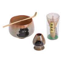 Bol Chawan Matcha personnalisé en céramique de performance fiable de geling Kit Matcha japonais d'usine de marque avec boîte