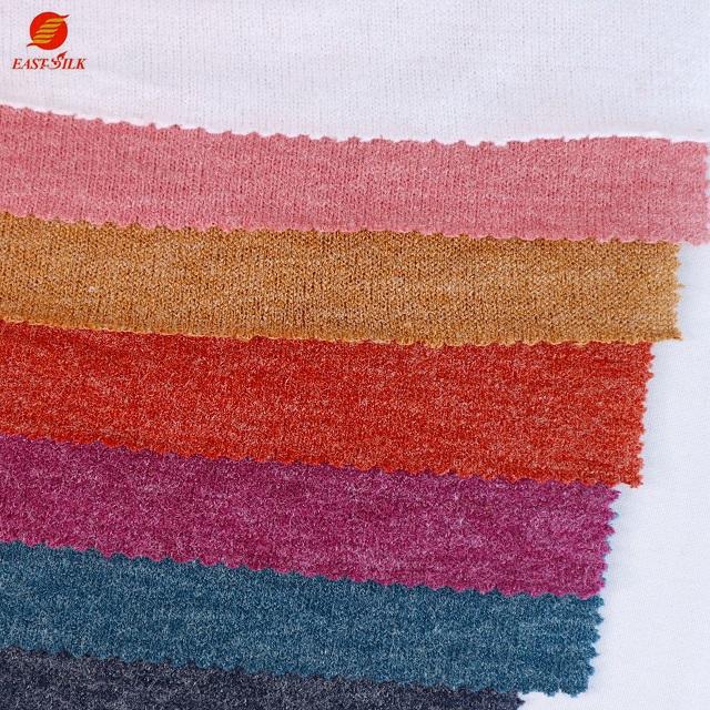 Оптовая продажа, новейшая ткань для свитеров, текстиль, толстая вязаная Джерси из ангоры, Весенняя ткань для одежды