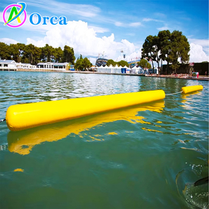 Boya de <span class=keywords><strong>Entrenamiento</strong></span> Inflable con Logotipo Personalizado para Deportes Acuáticos, Tubo Largo Flotante de 0.3 m de Diámetro y 3 ml, para Marcas de Carreras <span class=keywords><strong>en</strong></span> Parques Acuáticos - Product Image 3