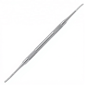 Outil professionnel double face en acier inoxydable pour le soin des ongles, coupe-ongles inversé, rehausseur d'ongles incarnés, qualité podiatre, pour pédicure - Product Image 1
