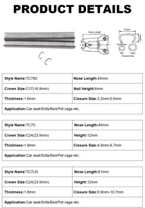 Alicate Neumático TC7C <span class=keywords><strong>de</strong></span> 24 mm para Anillos <span class=keywords><strong>de</strong></span> Retención, Herramienta <span class=keywords><strong>de</strong></span> Aluminio para Clavos en C, para Asientos, Jaulas <span class=keywords><strong>de</strong></span> Mascotas, Camas, <span class=keywords><strong>Pistola</strong></span> <span class=keywords><strong>de</strong></span> Anillos <span class=keywords><strong>de</strong></span> Retención <span class=keywords><strong>de</strong></span> 4.8-8.7 mm - Product Image 2