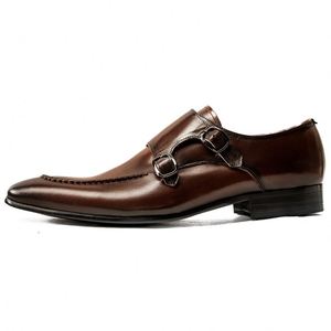 Classic Men's Business Leather Shoes with Thick Soles and Elevated <b>Heels</b> Trendy <b>Red</b>-Soled Men's New Style Shoes - Product Image 6