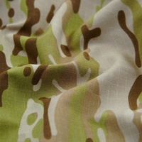 Tissus Ripstop en Nylon Spandex CP Camouflage Désertique pour Uniformes Tactiques