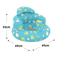 Sofá inflable para piscina, salón para niños, sala de estar, esquina de recuperación, sofá cama inflable para coche al aire libre