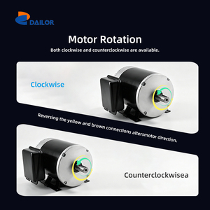 Moteur à aimants permanents CC sans balais 1/3 CV, efficacité IE3, étanchéité IP54, double tension 115V 230V pour ventilateurs industriels - Product Image 5