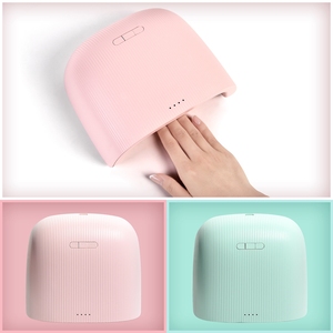 Lampe à LED UV portable 48W, mini sécheuse à gel pour ongles, lumière de durcissement rapide pour la manucure à domicile ou en salon - Product Image 4