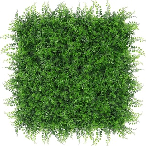Panneaux muraux en plastique pour gazon artificiel 50x50cm, haie de buis artificielle, écran <span class=keywords><strong>d</strong></span>'intimité, protection UV, toile de fond végétale pour <span class=keywords><strong>jardin</strong></span> - Product Image 1