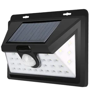 Rvs Motion Sensor 32 Led Up En Down Solar Wall Mounted Hek Licht