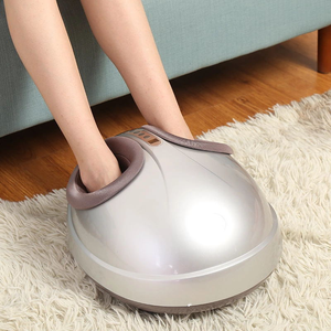 Home Amassar Massageador do pé de controle remoto Multi-função Acupoints Pressionando pé único relaxamento Aquecimento Leg Massager - Product Image 2