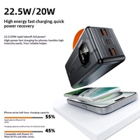 Chargeur portable de batterie externe à charge rapide, batterie externe personnalisée, chargeur portable universel, batterie externe