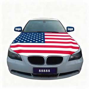 Housse de voiture en polyester à impression numérique haut de gamme, couleurs vives, qualité supérieure, design personnalisé, logo de marque, écologique, durable - Product Image 3