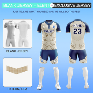 Tenues de <span class=keywords><strong>football</strong></span> personnalisées pour jeunes en gros, tissu jacquard sublimé, ensembles de maillots de <span class=keywords><strong>football</strong></span> à séchage rapide, ensemble de maillots de <span class=keywords><strong>football</strong></span> respirants Z5581 - Product Image 2