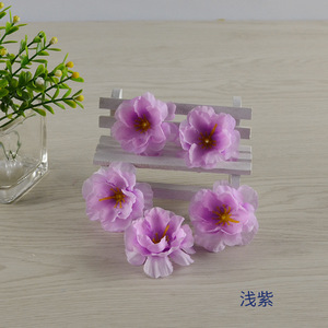 5cm Nhân Tạo Hoa trang trí hoa & vòng hoa cho <span class=keywords><strong>make</strong></span> up Peach Blossom chi nhánh cây nho hoa - Product Image 2