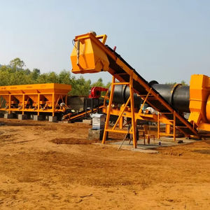 Usine de mélange à chaud d'asphalte Atlas-10 à 120 TPH Usine de mélange à tambour mobile pour la construction de routes - Product Image 1