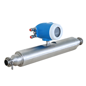 Food Grade Stainless Steel Straight Tube Coriolis Mass Flow Meter Hygienic Design for <b>Liquid</b>/Gas/Water Milk Yogurt Dairy - Product Image 2