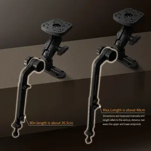 Dişli kafa ile <span class=keywords><strong>kayak</strong></span> <span class=keywords><strong>kayak</strong></span> dönüştürücü dağı kol tüm uyar scotty post mounts ağır gps braketi tekne monte balık bulucu - Product Image 6