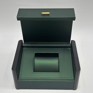 Boîtes et étuis à montres en bois personnalisés de qualité supérieure, à fente unique, pour montres mécaniques, emballage cadeau de luxe avec logo pour femme - Product Image 5