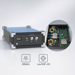 Scrambler <span class=keywords><strong>de</strong></span> polarisation haute vitesse 300 kHz <span class=keywords><strong>pour</strong></span> détection par <span class=keywords><strong>fibre</strong></span> DAS DVS, faible DOP <3 %, scrambler <span class=keywords><strong>de</strong></span> <span class=keywords><strong>fibre</strong></span> optique non mécanique SCPI USB - Product Image 1