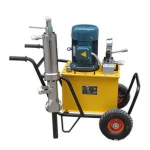 Similar to Darda Hydraulic Rock Splitter for Mining, rock splitting machine with splitter guns