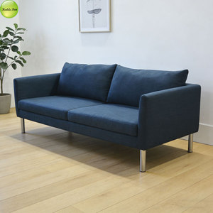 ReddeBoo, gran oferta, sofá <span class=keywords><strong>de</strong></span> tela nórdico para sala <span class=keywords><strong>de</strong></span> estar, sofá seccional Simple <span class=keywords><strong>de</strong></span> 2 plazas para apartamento, sofá Modular <span class=keywords><strong>de</strong></span> dos plazas 9006 - Product Image 3