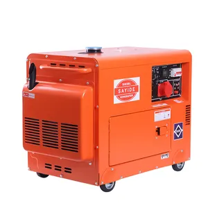 5-15kw generator diesel senyap kecil 5KVA elektrik kedap suara berpendingin udara 5-15kw