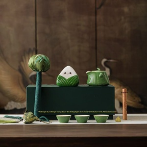 Nuevo Set de Té Kung Fu 2026, Set de Tetera para el Hogar, Tazón, Taza, Cerámica de Alta Gama, Estilo Lujoso y Ligero para Adultos Mayores - Product Image 2