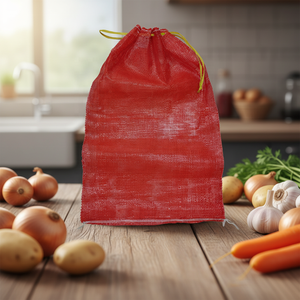 <span class=keywords><strong>Sac</strong></span> <span class=keywords><strong>en</strong></span> filet pour fruits et légumes (<span class=keywords><strong>pommes</strong></span> <span class=keywords><strong>de</strong></span> terre, oignons, <span class=keywords><strong>pommes</strong></span>, oranges) <span class=keywords><strong>de</strong></span> 25 kg, vente <span class=keywords><strong>en</strong></span> gros directe usine Chine - Product Image 2