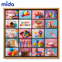 Imán Rectangular para Refrigerador de 80*53 mm, Material para Manualidades, para Máquina de Hacer Botones de 80*53 mm, Decoración del Hogar