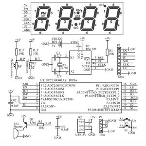 Colorful Digital <strong>Clock</strong> Electronic <strong>Kit</strong> DIY Parts Component Set Electronic <strong>Clock</strong> Welding <strong>Making</strong> Experiment <strong>Kit</strong> - Product Image 5