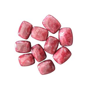 Qualità Superiore! Cabochon di Tulite Naturale di Alta Qualità, <span class=keywords><strong>Pietra</strong></span> <span class=keywords><strong>Preziosa</strong></span> <span class=keywords><strong>Rosa</strong></span> Semi-<span class=keywords><strong>Preziosa</strong></span> per Gioielleria - Product Image 6