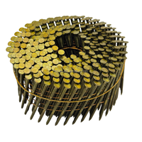Clous à bobine à tige lisse de haute qualité à 15 degrés pour palettes et charpentes 50 mm Fabricant chinois