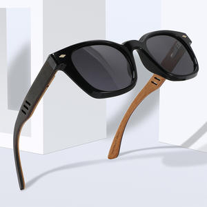 Gafas de sol cuadradas de montura gruesa para hombre, protección UV400, montura de PC, lentes TAC, origen Wenzhou, para conducir. - Product Image 4