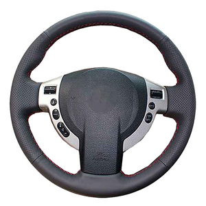 <span class=keywords><strong>Funda</strong></span> para <span class=keywords><strong>volante</strong></span> de coche de estilo deportivo de cuero de microfibra de fibra de carbono para todas las estaciones para <span class=keywords><strong>Nissan</strong></span> <span class=keywords><strong>QASHQAI</strong></span> x-trail <span class=keywords><strong>Nissan</strong></span> NV200 Rogue - Product Image 2