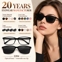 Montures de lunettes et lunettes de soleil à clipser avec verres polarisés – Vente en gros de montures optiques et ensembles de montures