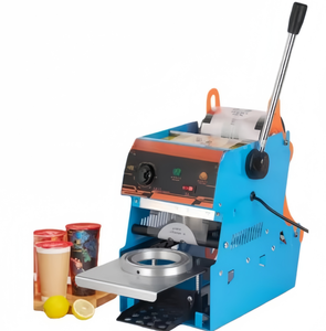 Machine de thermoscellage de bureau pour gobelets en plastique et boissons, électrique semi-automatique 220V, facile à utiliser - Product Image 2