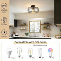 Lustres LED modernes en fer KangDuo, 3500K blanc chaud, hauteur réglable, économie d'énergie, garantie de 3 ans pour plafond de restaurant