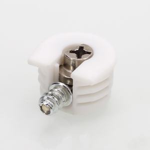 Shelf Support Holder Pin <b>Peg</b> With <b>Screws</b> U Shape Furniture Connecting Fitting White Thickened Three-in-One Plate Support - Product Image 5