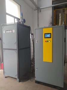 <span class=keywords><strong>Caldera</strong></span> de Vapor Vertical Eléctrica de Baja Presión de 0.5 Toneladas, Totalmente Automática, con Sistema PLC Inteligente y Operación de un Solo Botón para Construcción y Minería - Product Image 6