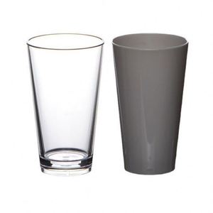 Gobelets en verre personnalisés, vente en gros, logo promotionnel imprimé disponible, sans BPA, tasses en plastique, verres à bière - Product Image 5