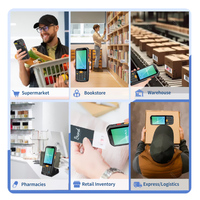 Terminal de colector de datos LONVILL, escáner de código de barras industrial Android, PDA resistente, PDAs de mano
