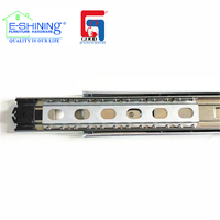 Glissière de tiroir à fermeture automatique à 3 niveaux GOOD 45 mm à extension complète pour armoires de cuisine, camping-cars et salles de sport