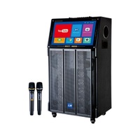K15 Baffle Avec Micro Fil Bocina Con Pantalla Machine De Karaoké Vidéo avec Écran Altavoz De Karaoké Con Pantallas