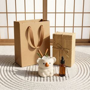 Koala Aromatherapy Crystal Gift Box <b>Diffuser</b> Stone Air Freshening Home Decor Creative Cute Gift Men Women Birthdays Christmas - Product Image 3