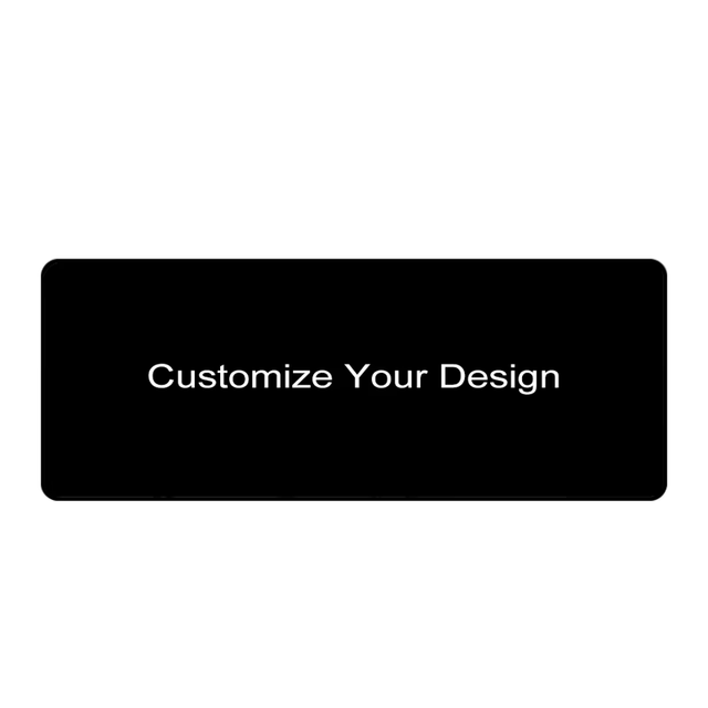 Custom Logo Rubber Material Computer Keyboard Mousepads Rubber Sublimation Blank Mouse Pads