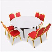 Chaise de dîner confortable/chaise d'extérieur/chaise de Banquet dorée de haute qualité