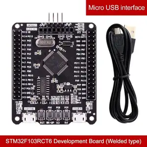 BRAÇO STM32 placa desenvolvimento pequeno sistema placa STM32F103RCT6 placa desenvolvimento 51