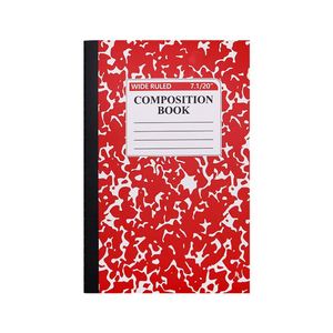 Carnets de composition 60 pages, lignés, couverture rigide marbrée, format B5, impression UV, couverture en papier durable, pour la rentrée scolaire - Product Image 2